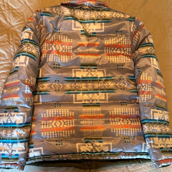 Pendleton Multicolor Patterned Puffer Jacket - Picture 2 of 3